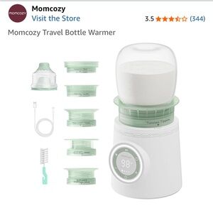 Momcozy Bottle Warmer - White and Green